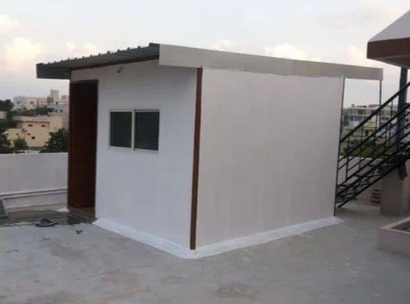 prefeb guard cabins, portable security check posts, guard rooms, porta 7