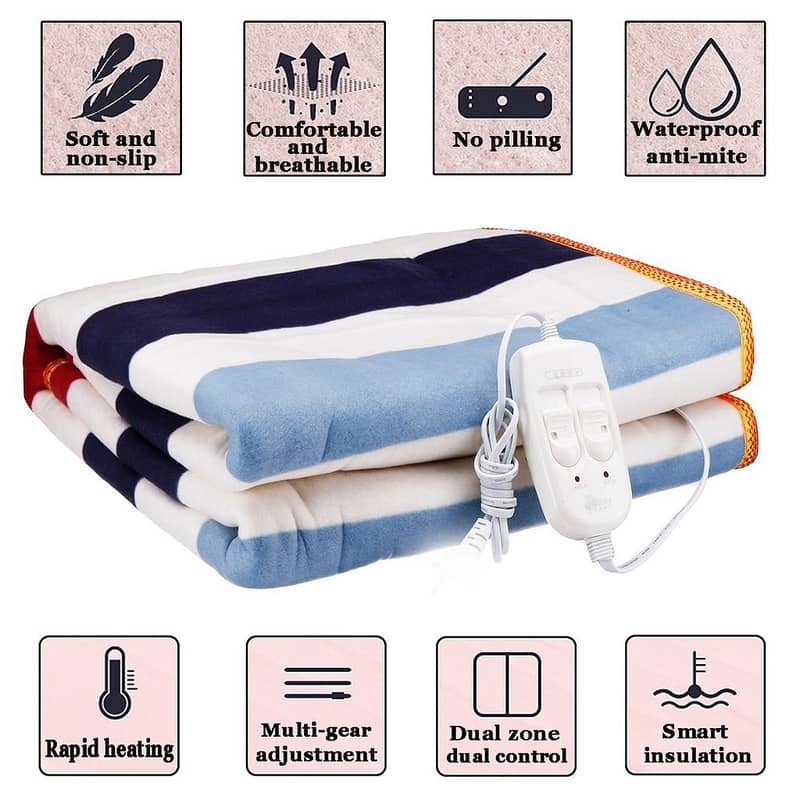 Electric Heating Blanket Available In All Sizes 3