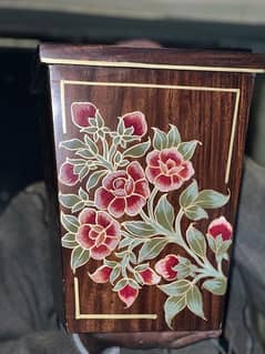 Shesham solid wood flowers pot