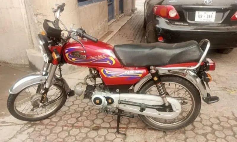 I am selling my United 70cc Bike Islamabad Register 0