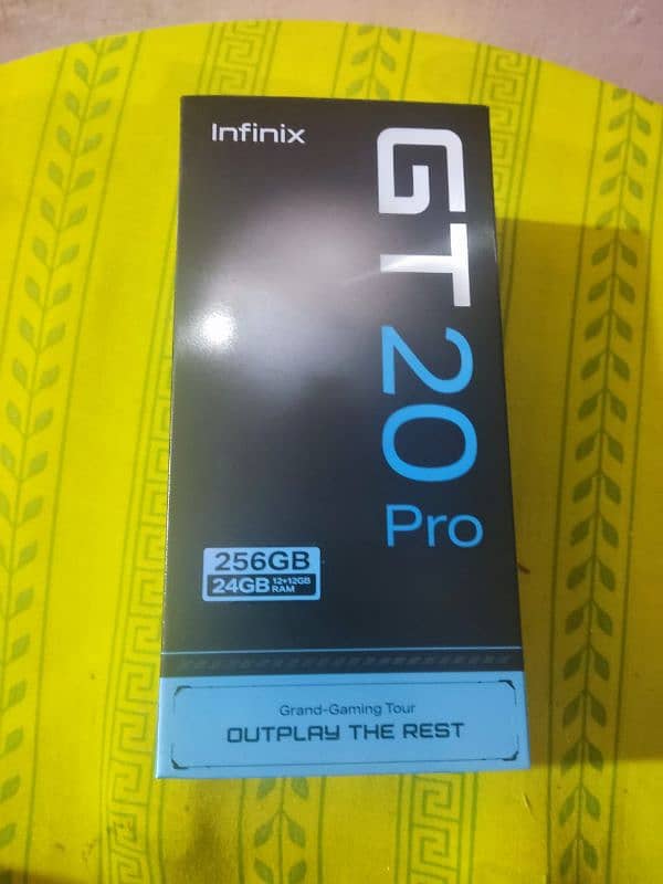 Infinix GT 20 Pro 10/10 condition with 9 month warrenty 10