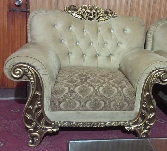 brand new sofa set 2024 premium 5 seater 3+1+1. 2