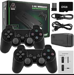 X2 64GB PLUS RETRO 3D 32000+ VIDEO GAMES 4K HD OUTPUT GAME STICK WITH