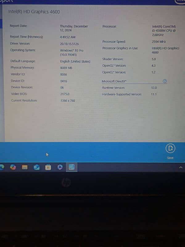 Laptop, Core i 5 - 4th generation 3