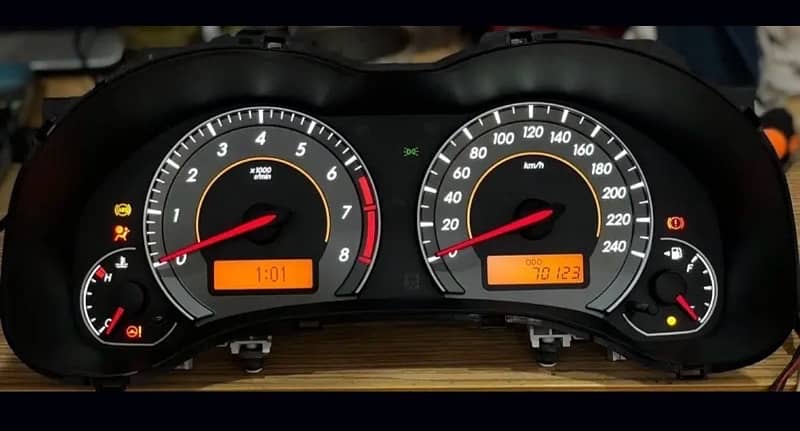 Toyota Corolla Meter 2008-2014 Gli Xli Altis 0