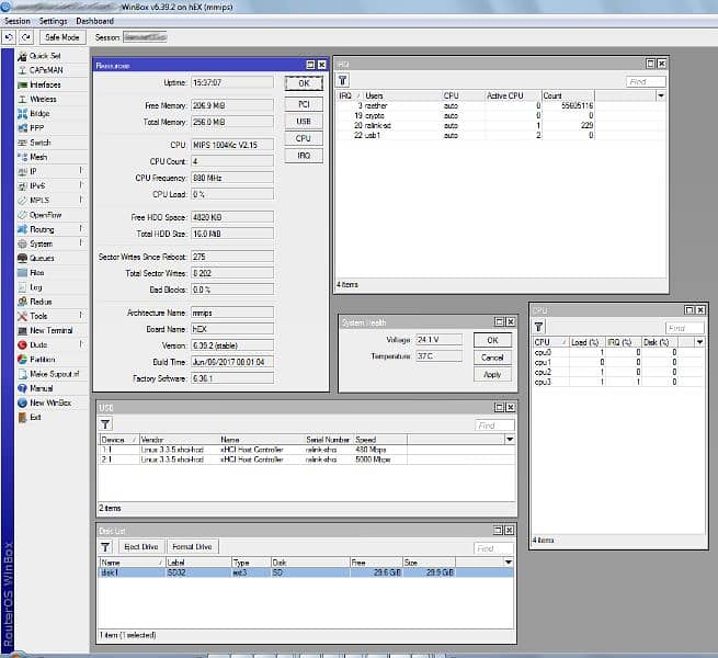 Mikrotik RB 750 GR3 0