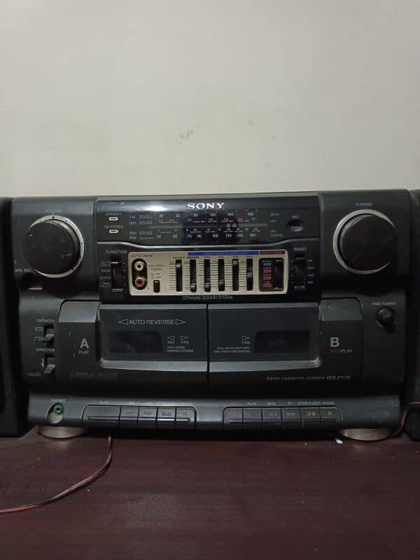 Sony deck cassette player for urgent sale 7