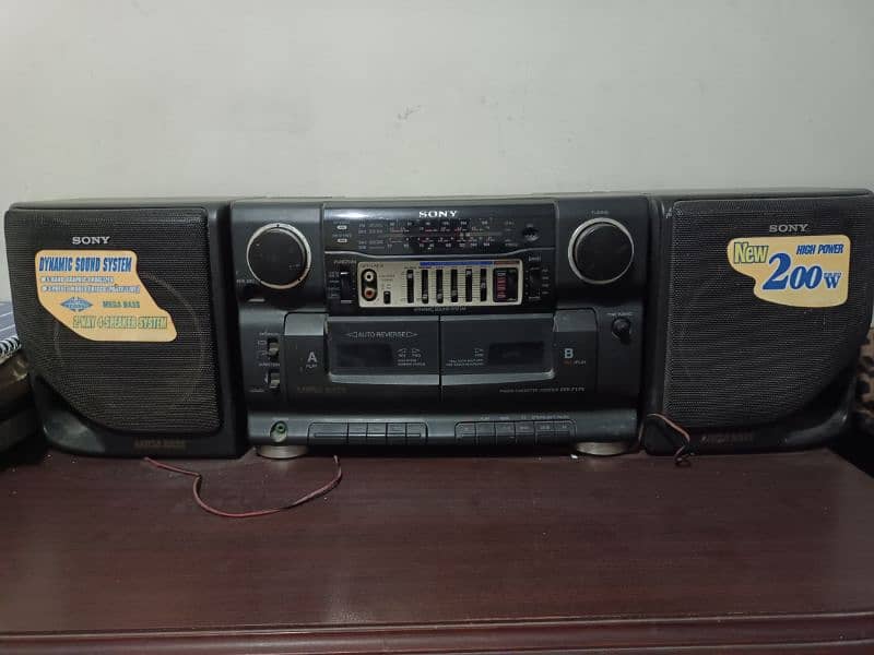 Sony deck cassette player for urgent sale 9