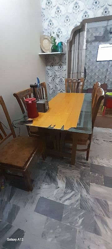 Dining Table with 6 Chairs 5