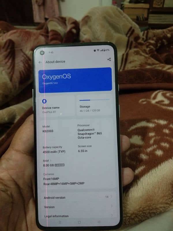 OnePlus 8T officially PTA approved dual sim 3