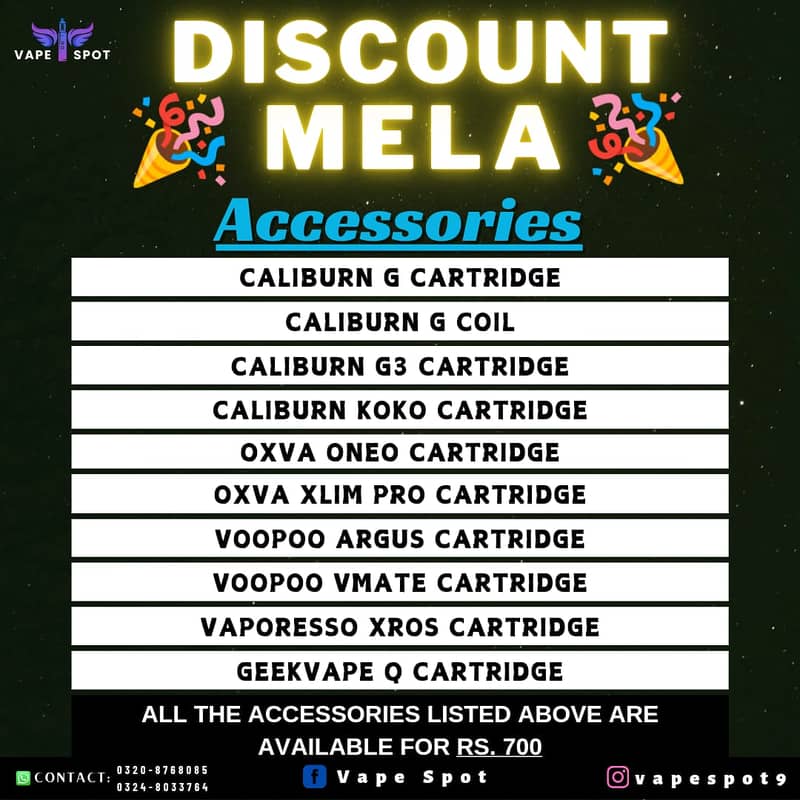 VAPE: DISCOUNT MELA 2