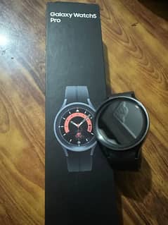 Samsung Galaxy watch 5 pro black titanium