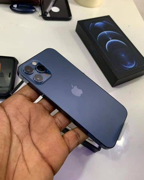 IPHONE 12 PRO 256GB Full Box PTA Approved 0