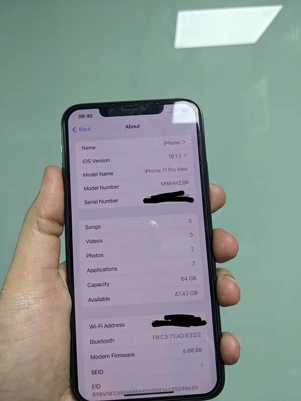 Iphone 11 pro max dual pta 3