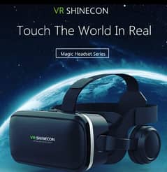 Shinecon 6 Generations 3D VR Glasses Headset With Earphones