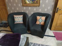 2 Single sofa available