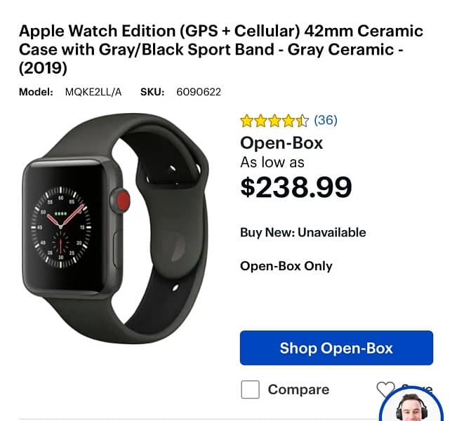 Apple Watch 3S GPS + LTE Special Edition 0