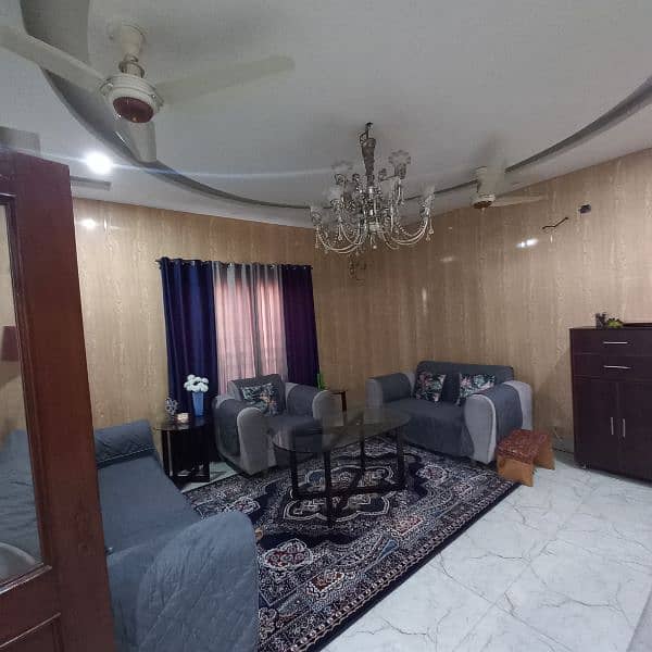 Furnished 8 marla House For Rent in Bahria Town Lahore 11