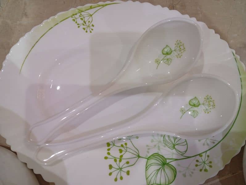 62 PCs Marble dinner Set 2