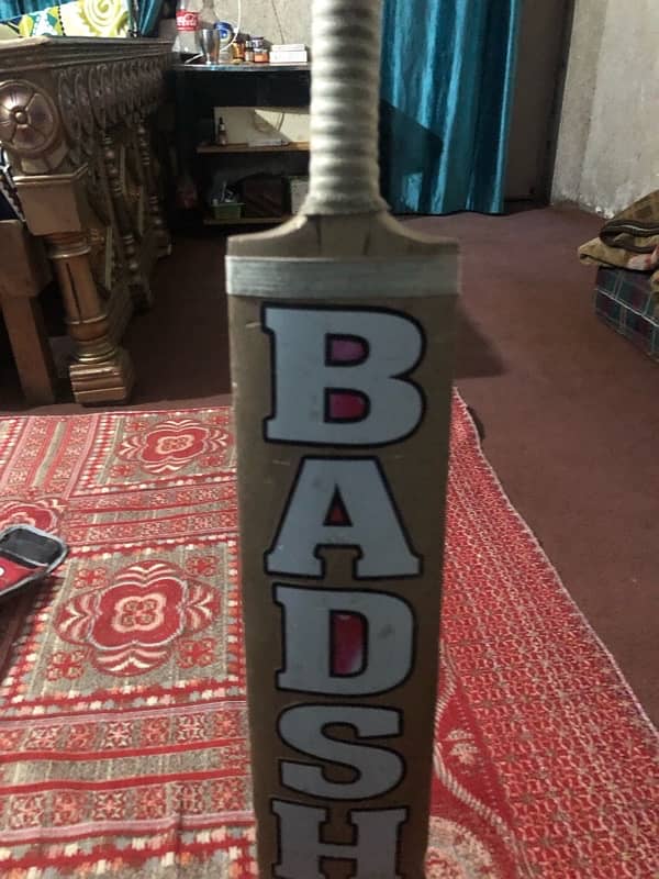 badshah sport’s original coconut wood bat with bat cover 5