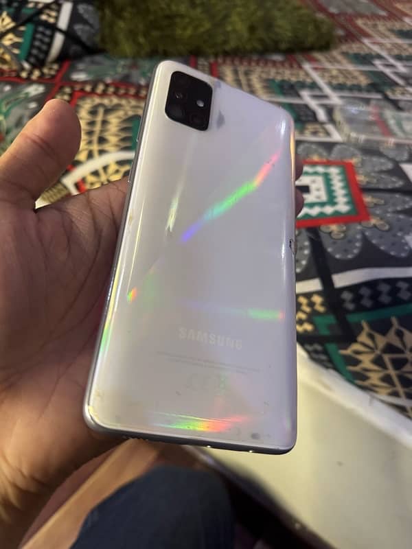 Samsung A51 4gb 128gb finger not working box and set condtion 10/9 2