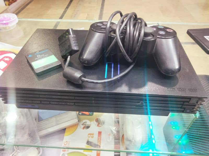 Playstation 2 Fat With Jailbreak memory Card 2