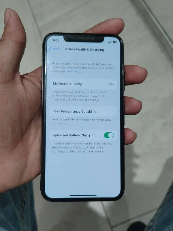 iphone x PTA Approved 64 GB 7