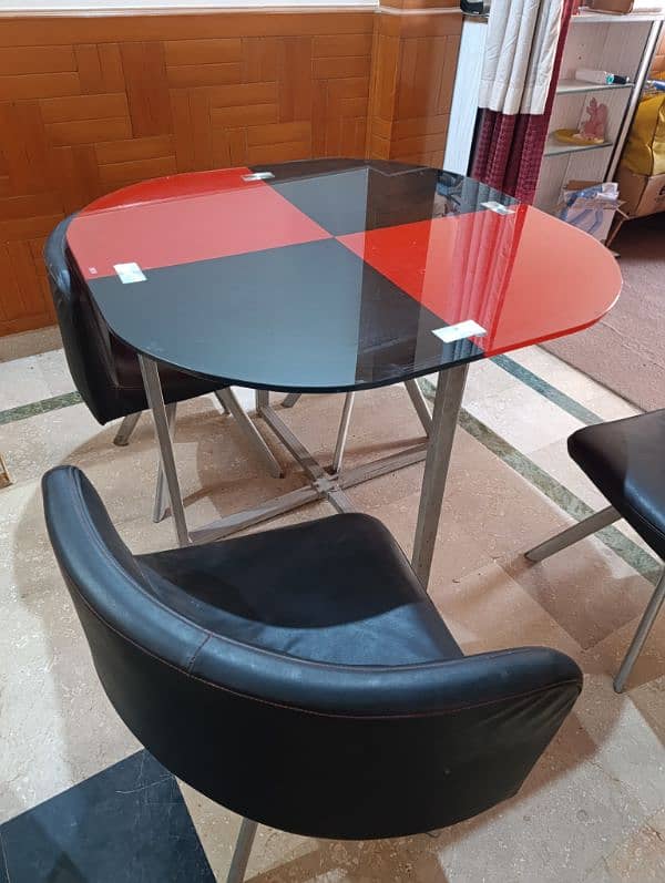 Dining Table and Chairs for 4 1