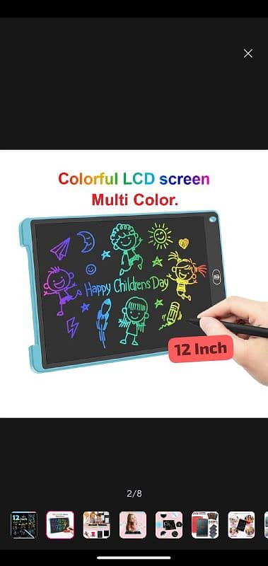 12 inch LCD writing pad free Home delivery 4