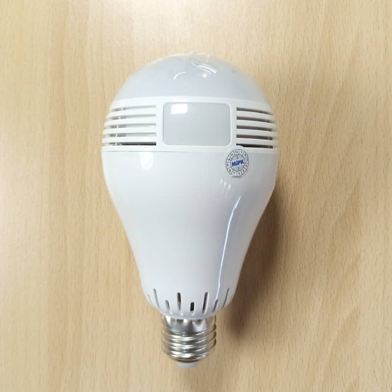 Ip Wireless Panoramic Bulb Camera 1080p Hd 2mp With V380 Pro App 3