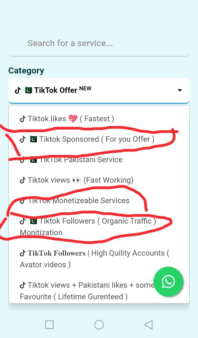 TikTok likes followar 0