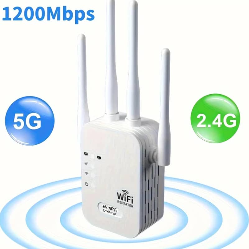 WiFi Range +High-Speed Stable WiFi Signal Full Coverage |UpTo1200Mbps| 0