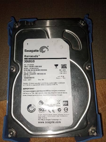 3000GB Seagate hard disk 1