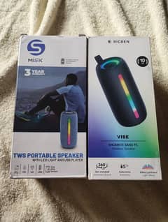 2 Bluetooth speaker new box pack Amazon product