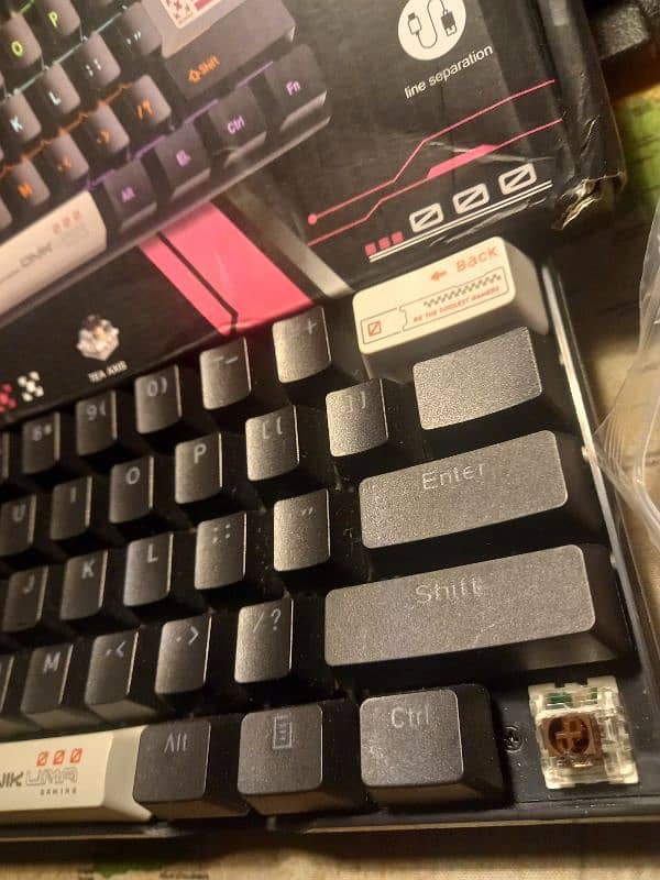 Onikuma G55 - 61 Keys  - Mechanical Keyboard 2