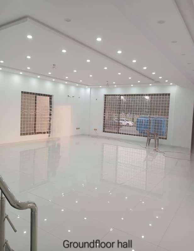 Brand New Corner Plaza For Rent On Prime Location Sector C Commercial Bahria Town Lahore 17