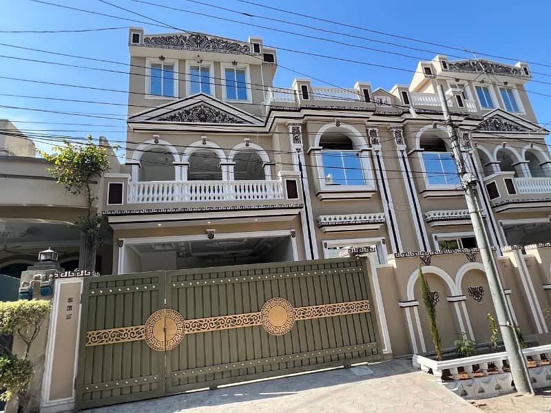 10 Marla Triple Storey Triple Unit House Available For Sale In Gulshan Abad 1