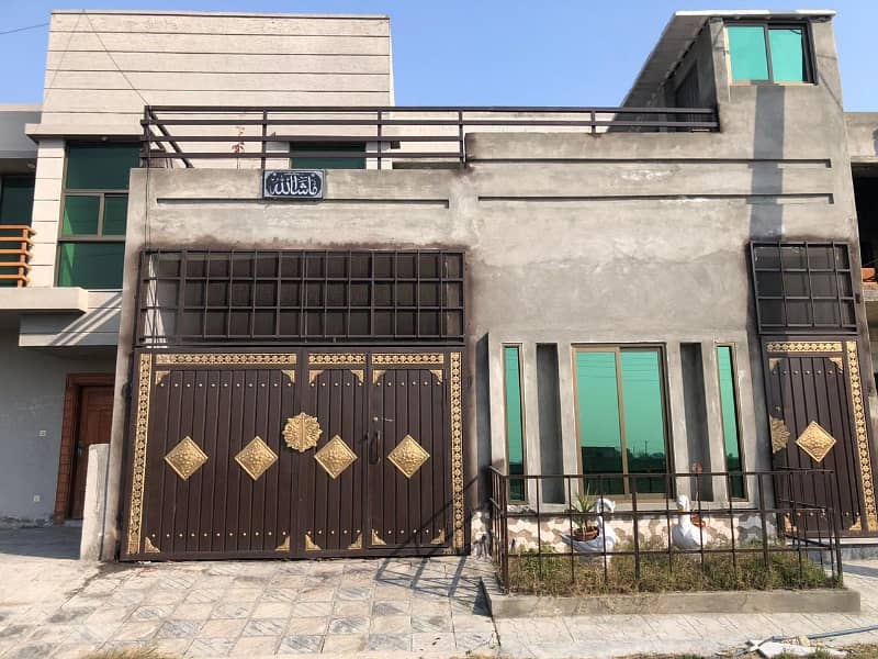 4.5 Marla Double Story House For Sale in Taxila Garden 0