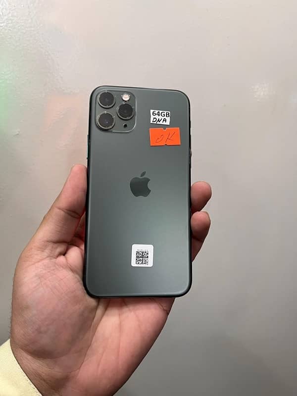 iPhone 11 Pro64GB JV 2month sim work 92 health 0