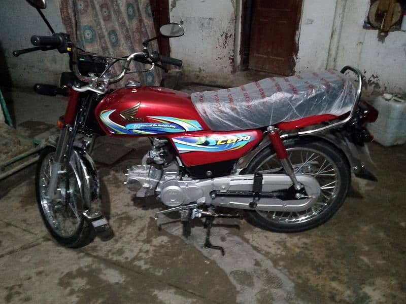 Honda CD 70 2024 Full lush condition 0