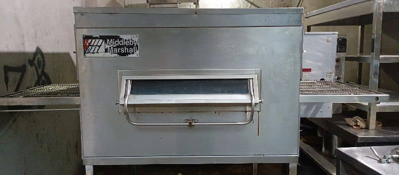 middleby Marshall conveyor belt pizza oven 22" USA manufacturing fast 2