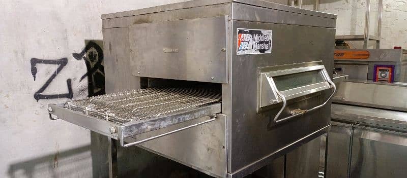 middleby Marshall conveyor belt pizza oven 22" USA manufacturing fast 9