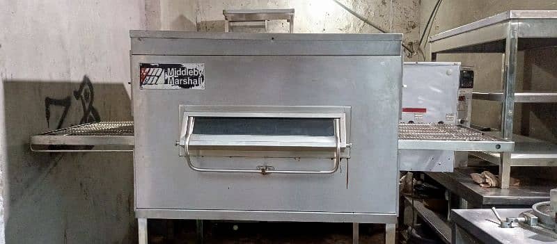 middleby Marshall conveyor belt pizza oven 22" USA manufacturing fast 10