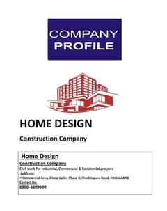 Home Design construction company