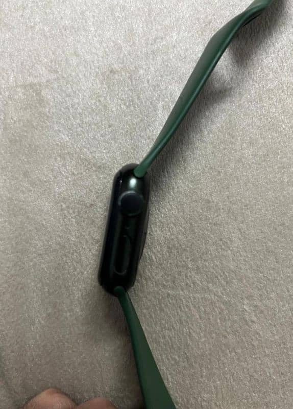 Apple Watch Series 7 38mm GPS Green Sports 3