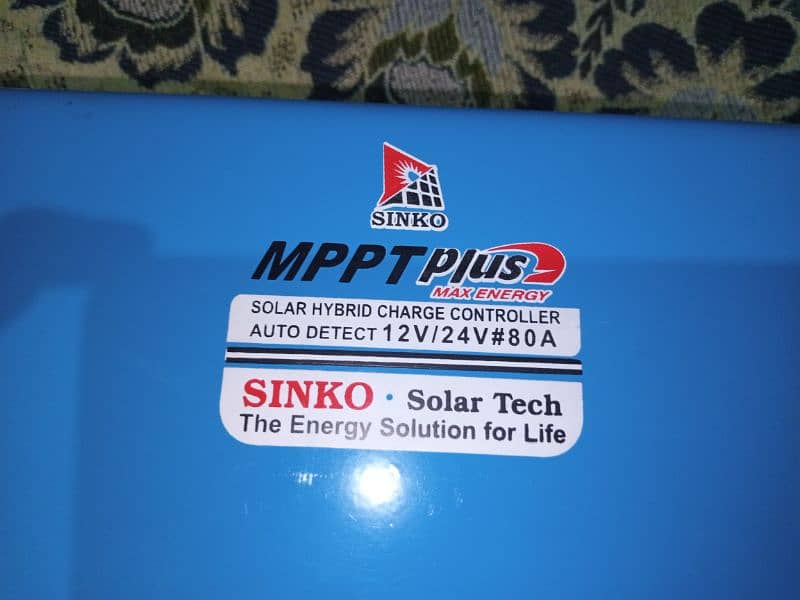 sinko MPPT plus charge controller 80A 7