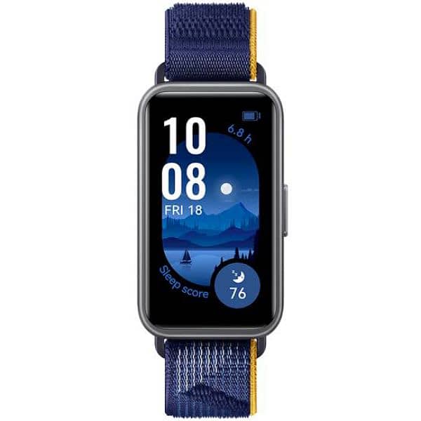 Huawei band 9 blue with nylon strap 1