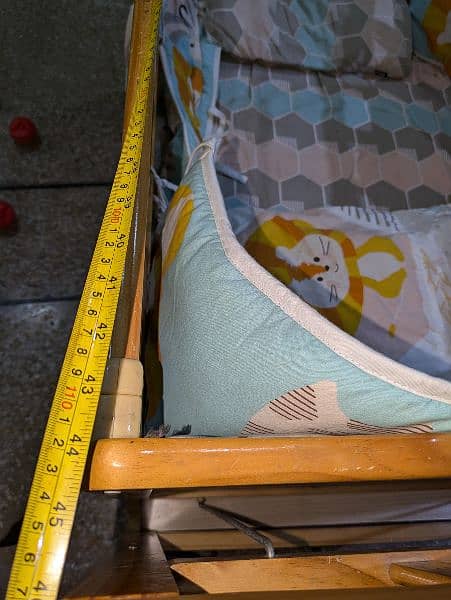 Baby cot with swing 5