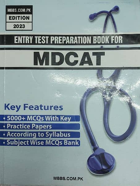 MDCAT Preparation Book 0