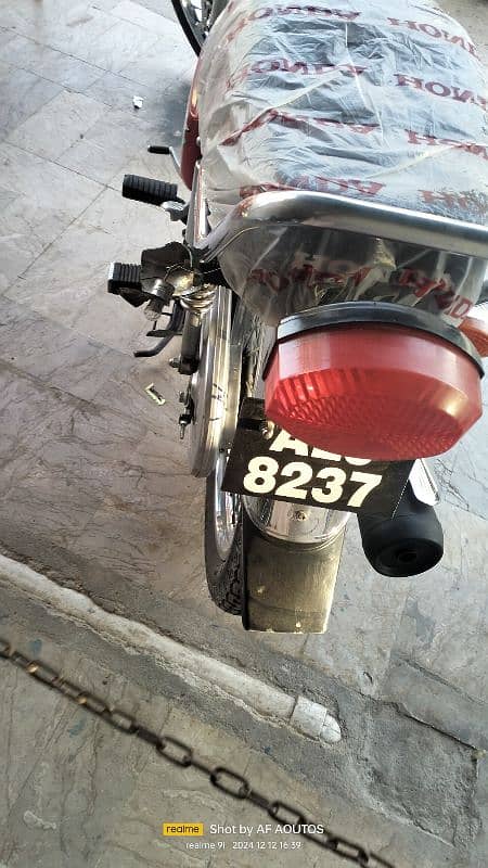 Honda 125 model 2022 panjaan No. 7